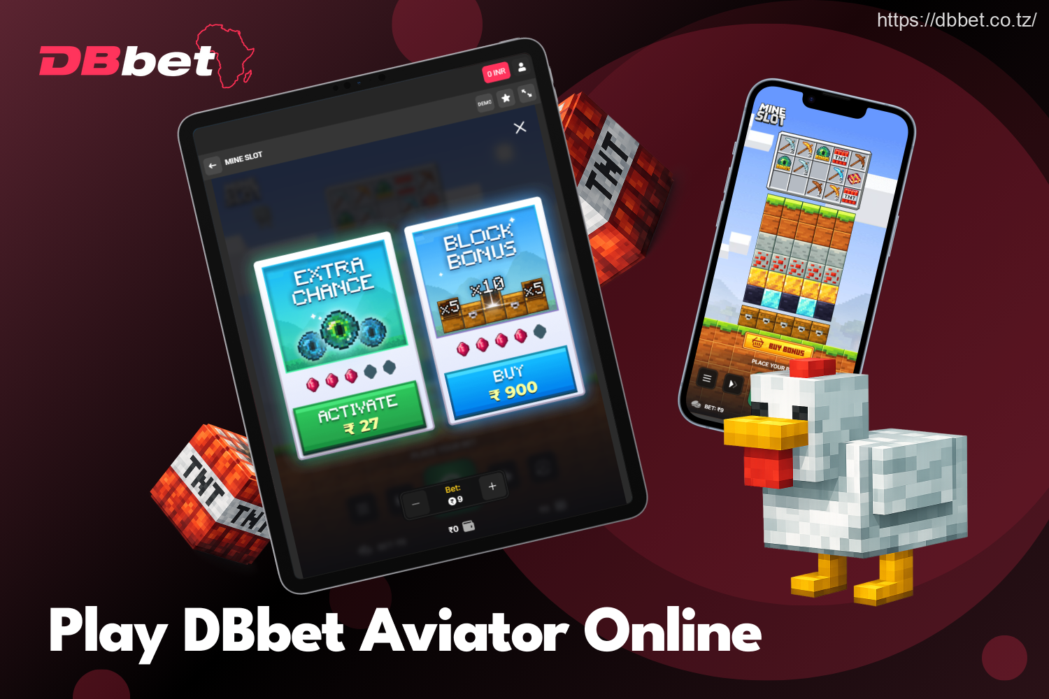 Mine Slot is a new online slot on DBbet that is gaining popularity among players in Tanzania